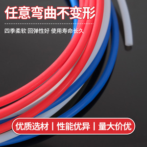 <b>PTFE</b> Tubing Red Blue Black White Transparent Chemical Resistance Corrosion Resistant Rigid Tubing For Industrial Use - Product Image 5