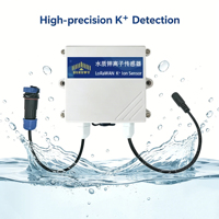 Capteur d'ions potassium industriel LoRaWAN, moniteur d'eau en ligne pour la détection des eaux souterraines, des eaux de source et des eaux usées industrielles