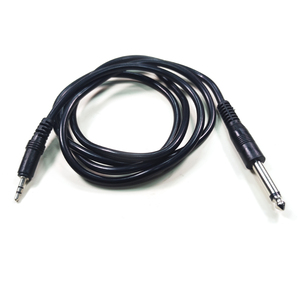 Di alta qualità 1.5mm placcato oro PVC cavo <span class=keywords><strong>Audio</strong></span> <span class=keywords><strong>3.5</strong></span> 6.35 Mono <span class=keywords><strong>Jack</strong></span> maschio connettore maschio per microfono altoparlante per cuffie - Product Image 4