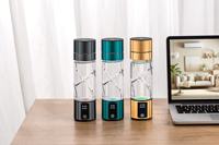 Bouteille d'eau hydrogénée portable personnalisée, nouveau modèle 2025, 300 ml, 4000-5000 PPB, écran d'affichage, alimentée par batterie, pour usage domestique et extérieur