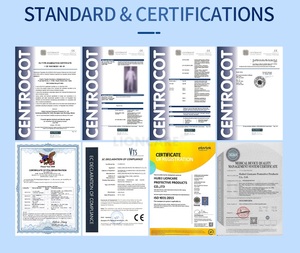 SMS ชุดป้องกันสิ่งอันตรายแบบใช้แล้วทิ้งชุดป้องกันสารเคมีชนิดหนักชนิด 5/6 PPE ชุดป้องกันแบบใช้แล้วทิ้ง - Product Image 6
