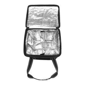 Bolsa de Picnic aislada de tela Oxford de nailon portátil personalizada, cubo enfriador de bebidas al aire libre de moda para vino, cerveza, bebida - Product Image 5