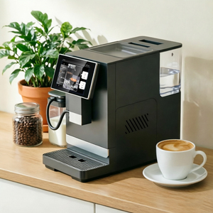 Machine à café expresso intelligente <span class=keywords><strong>avec</strong></span> grand écran tactile de 6 pouces, réservoir d'eau de 1,5 L, réservoir de lait de 750 ml, machine à cappuccino <span class=keywords><strong>et</strong></span> à latte automatique - Product Image 5