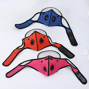 Masker Pelindung Wajah Bersepeda dengan Filter Udara dan Kacamata, Dapat Digunakan Kembali - Product Image 6