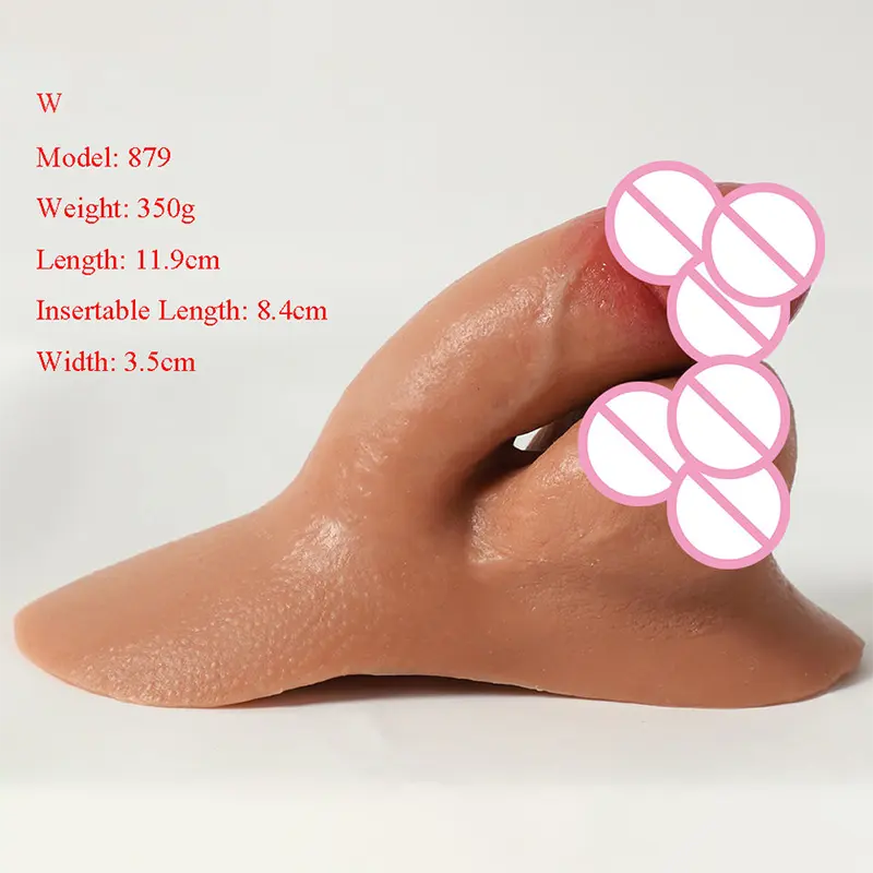 GF Packer – manchon de pénis creux en Silicone réaliste 2 en 1 avec grand Scrotum, emballage doux Ftm, pénis esthétique pour lesbiennes, vente en gros