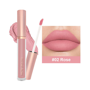 MLM Mini Nude Velvet - Lápiz Labial Líquido Mate, Impermeable, de Larga Duración, Hidratante, Suave, para Uso Diario, Maquillaje de Labios para Mujer - Product Image 6
