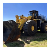 Nouvelle arrivée de haute qualité Komatsu WA900-3E0 roues motrices machines de construction pelleteuse télescopique chargeuse sur chenilles à vendre