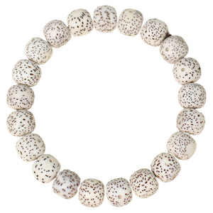 Bracelet Bodhi en forme de baril ancien, étoile et lune, unisexe, à porter au quotidien, poli à la main, naturel - Product Image 5