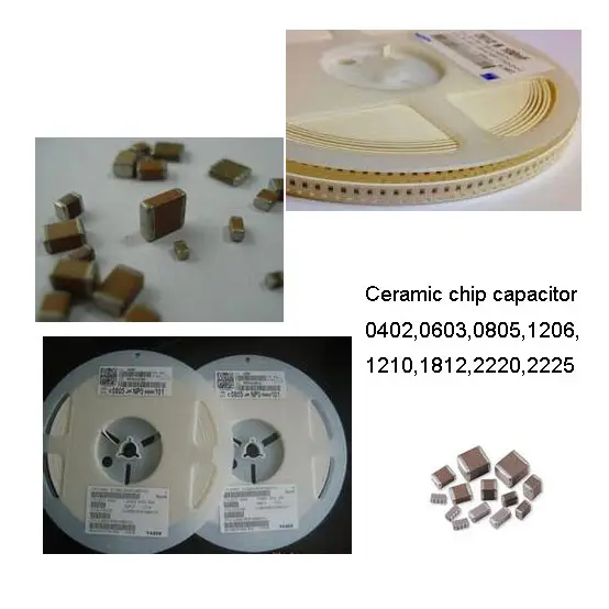 ส่วนประกอบอิเล็กทรอนิกส์ 1206 500V SMD Capacitor เซรามิค 18nF