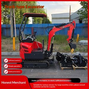Mini-excavatrice Zongang, construction domestique, agriculture, verger, machine multifonction à crochet, industrie et mines, terrain - Product Image 1