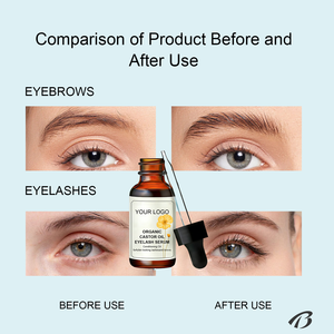 <span class=keywords><strong>Sérum</strong></span> <span class=keywords><strong>pour</strong></span> <span class=keywords><strong>cils</strong></span> et sourcils à l'huile de ricin OEM 30ml/100ml, <span class=keywords><strong>pour</strong></span> le visage, nourrissant, revitalisant, hydratant, <span class=keywords><strong>pour</strong></span> un aspect plus fourni, végan, sans cruauté - Product Image 5