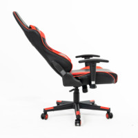 Fauteuil d'ordinateur PC à empattement pivotant silencieux OEM de qualité supérieure fauteuil de jeu inclinable ergonomique de course en cuir