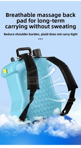 Atomiseur professionnel à froid de 20 litres à double batterie au lithium, réservoir de désinfection commercial pour serres et élevages - Product Image 2