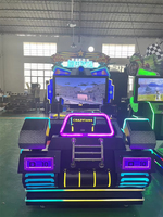 Machine de jeu de combat d'avion dynamique de haute qualité 220v expérience de tir d'arcade avec des engagements de course et de combat