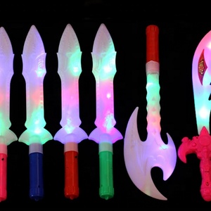 Espada Luminosa de Plástico con Música y Luces de Colores para Niños, Cuchillo de Juguete con Cuchilla Intermitente y Sonidos, Seguro para Regalo o Juego - Product Image 5