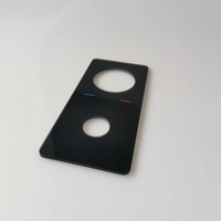 Panneau en verre à interrupteur tactile imprimé sur mesure pour le contrôleur de douche de salle de bain