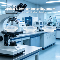Custom High Temperature Resistant Fused Silica Step Piece Precision Quartz Spacer for Optical Instruments