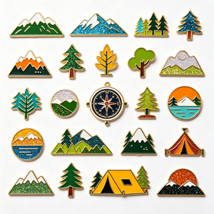 Pins de solapa de esmalte duro con diseño de pronombres, promocionales, personalizados, de metal, de aleación de zinc, bonitos, directos de fábrica, personalizables - Product Image 1