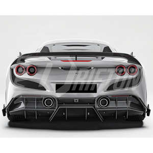 Alerón trasero de fibra de carbono seco F8 para Ferrari F8 - Product Image 3