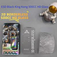 Protection d'écran en verre trempé 500CC 3D sans bordure haute clarté pour iPhone 17 Air 18 16 15 14 13 12 11 Pro Max XR XS Max 8 Plus
