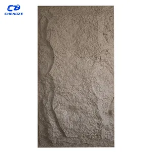 High Simulation Artificial PU Faux Stone Fake Wall Panel For Exterior