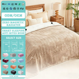 <span class=keywords><strong>Couverture</strong></span> électrique en flanelle douce à 6 niveaux de chaleur pour lit simple, double ou king size, pour l'hiver, <span class=keywords><strong>couverture</strong></span> chauffante thermique - Product Image 1