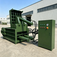 Presse à balles hydraulique horizontale pour métaux ferreux, télécommandée, haute sécurité, pour le compactage du cuivre, de l'aluminium et du fer