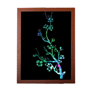 Handmade DIY Trung Quốc phong cách Bảng vẽ đồng vàng lá sơn lĩnh vực ấm áp đốt cọ xát nhựa phi vật thể văn hóa - Product Image 5