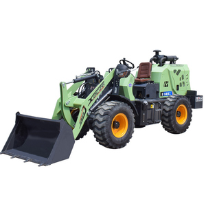 Mini Wheel Small Front Compact With Bucket High Efficiency for Farm Garden Construction - Product Image 4