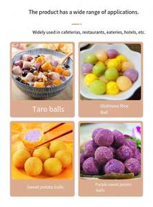 Máquina Automática para Hacer Masa, Cortadora de Taro, Máquina Formadora de Perlas de Tapioca, Máquina Cortadora de Bolas Redondas de Boba - Product Image 6