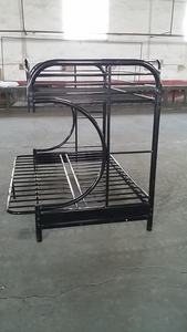 Canapé lit superposé mobilier de maison meuble de chambre fer moderne cadre de lit en métal blanc C forme métal complet 18 en <span class=keywords><strong>3</strong></span> <span class=keywords><strong>places</strong></span> lit en métal - Product Image 2