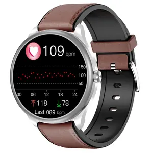 Reloj inteligente occidental para hombre y mujer, pulsera con monitor de presión arterial y sueño, 2022