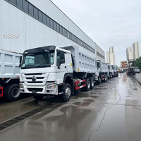 Camion benne minier Sinotruck Howo NX TX 400ch 6x4 4x2, nouveau stock, diesel, norme d'émission Euro 2, transmission HW19710