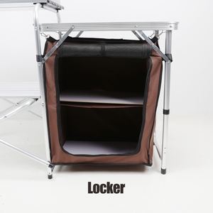 <span class=keywords><strong>Table</strong></span> de pique-nique d'extérieur, multifonctionnelle, en aluminium, première, pliante, pour le <span class=keywords><strong>Camping</strong></span> - Product Image 5