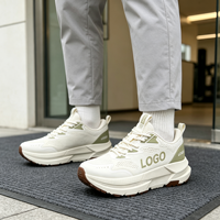 Chaussures de course légères et durables pour hommes, style plateforme, antidérapantes, pour la marche, fabrication OEM ODM