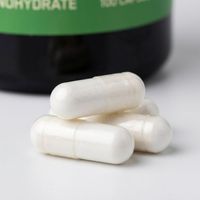 Kapsul Creatine Monohydrate Murni Mikronisasi 100 Kapsul Suplemen Pendukung Kekuatan Pembentukan Otot OEM ODM Pasokan Grosir