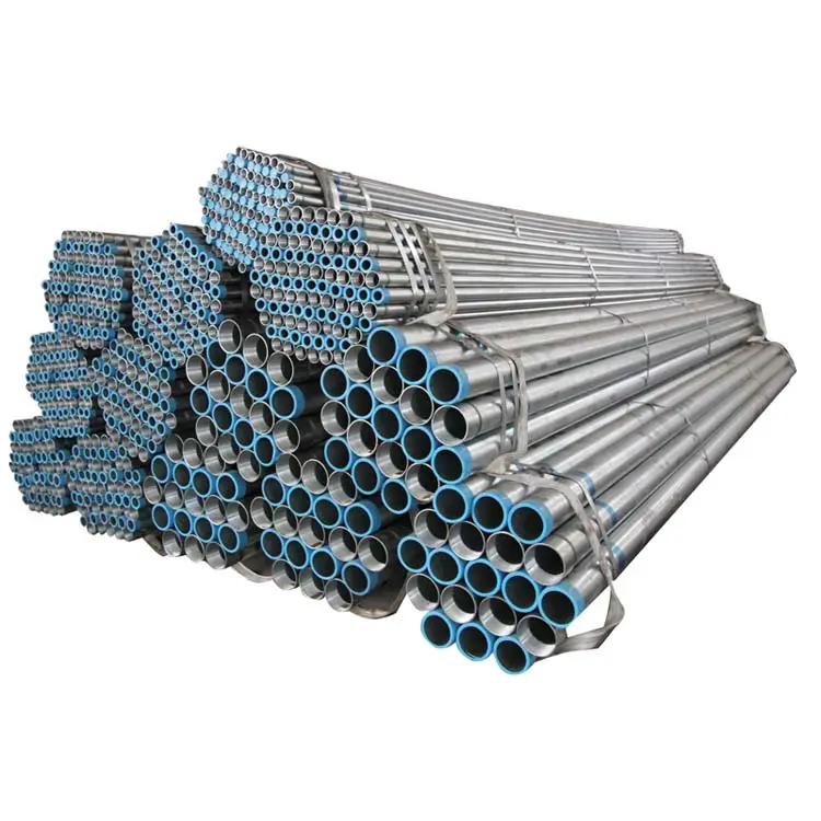 Hot Rolled Schedule 40 Hot Dip Galvanized Steel Pipe / Tube Steel Prices For Oil And Gas Line