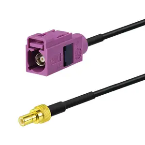 Fakra H Rosa zu SMB Auto Antenne Adapter Kabel 15cm für Satellite Radio