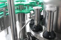 Projet clé en main certifié CE, machine de remplissage de champagne 3 en 1, ligne d'embouteillage automatique pour l'usine de production de vin mousseux