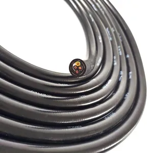 1/0 kabel las karet tembaga PVC fleksibel, 240mm 120mm 70mm tersedia panjang 100m 50m 30m