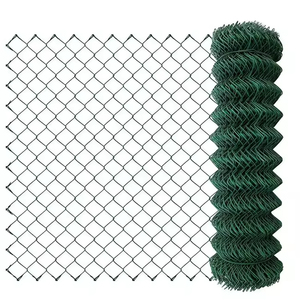 Rongbang mạ kẽm Cyclone dây lưới 8 ft PVC tráng Chuỗi liên kết hàng rào CuộN khung kim loại cho trang trại & thể thao hàng rào phụ kiện - Product Image 3
