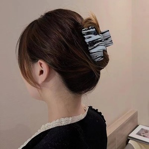 HUIXIN, venta al por mayor, accesorios para el cabello, horquillas cuadradas a rayas, pinzas para el cabello para mujeres, tira de cebra, pinzas de pinza de acetato - Product Image 5