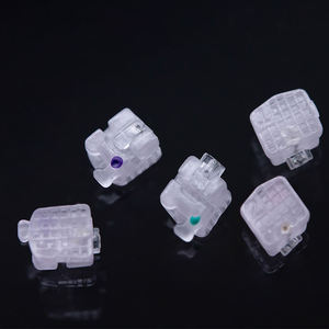 Accolades orthodontiques Yahong nouveau Design accolades dentaires en céramique auto-ligatantes - Product Image 1