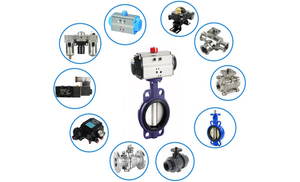 Pneumatic Plastic butterfly <strong>Valve</strong> - Product Image 3