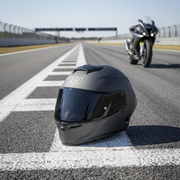 Nouveau casque intégral en fibre de carbone certifié 3C/DOT/ECE.06, idéal pour la moto et le cyclisme quotidien.