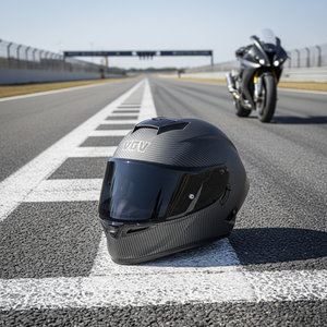Nuovo Casco Integrale in Fibra di Carbonio Certificato 3C/DOT/ECE.06, Adatto per Moto e Ciclismo Quotidiano - Product Image 3