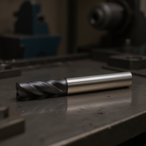 Ttake Ta1408 Carbide End Mill Nano TiAlN Coated 35 38 Degree Helix 4 <b>Flute</b> Milling Cutter - Product Image 3