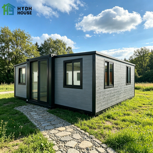 Casa Contenedor Expandible de 2 Dormitorios, Villa Modular Prefabricada, Casa Pequeña para Estadías en el Bosque, Oficina, Edificio Hotelero Contemporáneo - Product Image 1