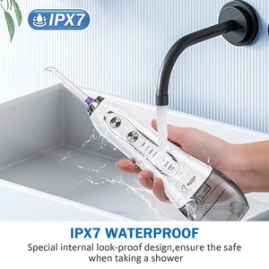 Bestope Hydropulseur dentaire étanche, le plus performant, électrique, USB et à piles, portable pour l'extérieur, l'hôtel et la maison - Product Image 4