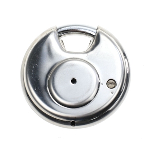 YH1808-80 4 Chiffres <span class=keywords><strong>Code</strong></span> Disque Rond En Acier Inoxydable Serrure à <span class=keywords><strong>Cadenas</strong></span> à Combinaison Avec Manille Trempée Pour Le Casier De Gymnase De Porte D'entrepôt - Product Image 5